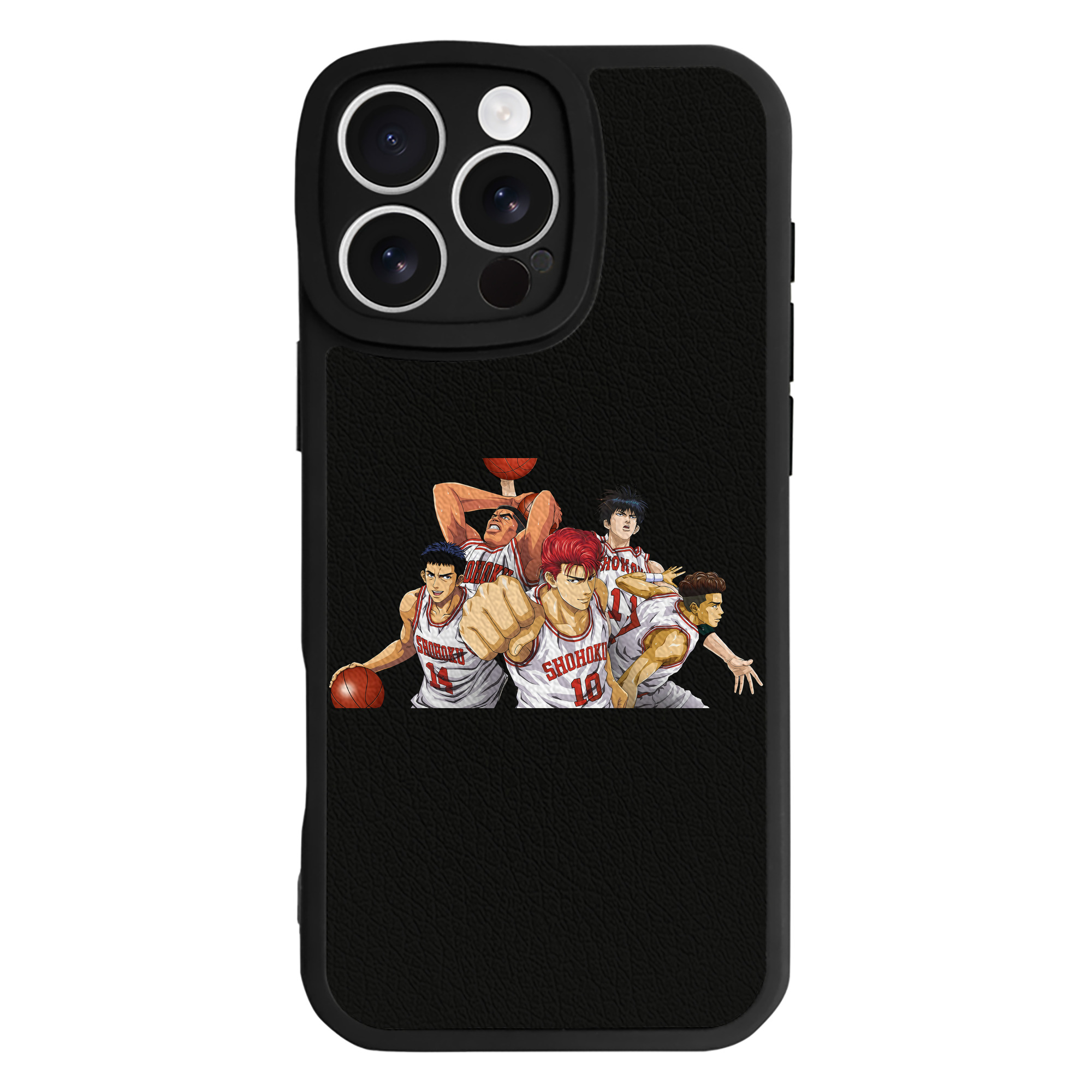 （画像用） SLAM DUNK／スラムダンク 【iPhone 16シリーズ対応】シリコンスマホケース（レザー調） 材質：シリコン